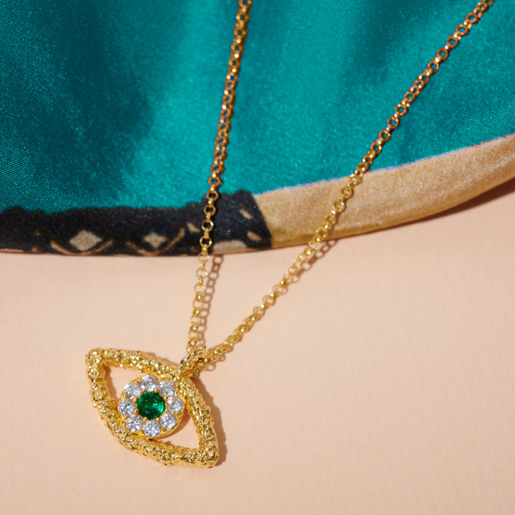 Miss green - Anti Tarnish layered premium necklace – SASSYNESS